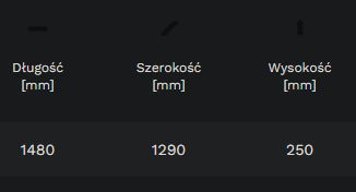 Rabata ogrodowa Base Woody - sześcian