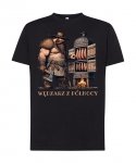 Męski T-shirt z nadrukiem Wędzarz z Północy – 100% Bawełna, Rozmiary XS-5XL