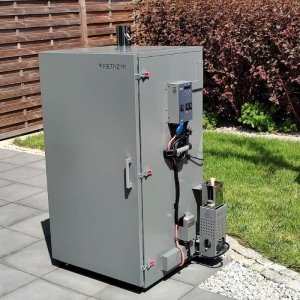 Wędzarnia ogrodowa elektryczna PIETRZYK MODEL 400/350 ET TERMOOBIEG