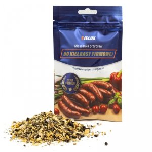 Przyprawa do kiełbasy firmowej Jelux 50 g | Naturalna mieszanka bez soli i glutaminianu