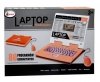 Laptop Edukacyjny Komputerek 80 programów funkcji Litery Matematyka Nauka Mówi po polsku