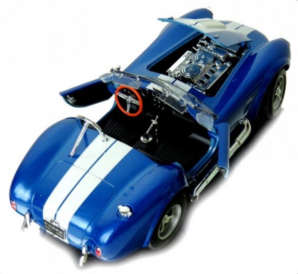 WELLY SHELBY COBRA 427 S/C 1965 1:24 SAMOCHÓD KOLEKCJONERSKI