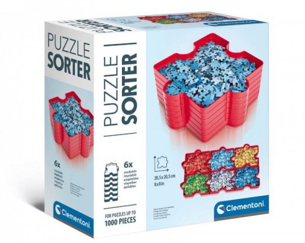 Sorter do puzzli 6 pojemników Clementoni