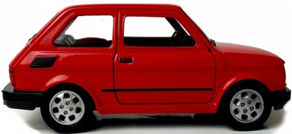 WELLY MALUCH FIAT 126P 1:34 SAMOCHÓD KOLEKCJONERSKI czerwony