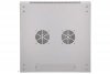Extralink Szafka wisząca rack 4U 600x600 szara szklane drzwi