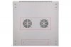 Extralink Szafka wisząca rack 6U 600x600 szara szklane drzwi
