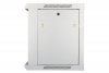Extralink Szafka wisząca rack 9U 600x450 szara szklane drzwi