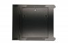 Extralink Szafka wisząca rack 6U 600x600 czarna dwusekcyjna