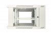Extralink Szafka wisząca rack 6U 600x600 szara dwusekcyjna