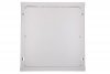 Extralink Szafka wisząca rack 12U 600x450 szara szklane drzwi