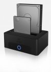 IcyBox Stacja dokująca/klonująca IB-1232CL-U3 2x2,5 lub 3,5  SATA HDD, UASP & SATA III ( 6GBits/s )