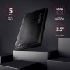 AXAGON EE25-A6M Bezśrubowa aluminiowa obudowa zewnętrzna USB 3.2 Gen 1 - SATA 6G dla 2.5 SSD/HDD