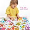 CzuCzu Puzzle 60 elementów Magiczne puzzle - Syrenki