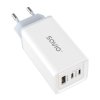 Savio Ładowarka sieciowa USB GaN 65W, Quick Charge 4.0, Power Delivery 3.0, LA-07