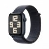 Apple Watch SE GPS, koperta 40 mm z aluminium w kolorze północy z opaską sportową w kolorze atramentowym