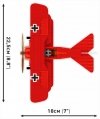 Cobi Klocki Klocki Fokker DR.1 Czerwony Baron 221 klocków