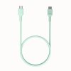 Green Cell Kabel USB-C-USB-C PowerFlex 100W silikonowy 1.2m zielony
