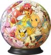 Ravensburger Polska Puzzle 3D Kula Pokemon postacie Pokemony