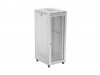 Lanberg Szafa instalacyjna rack stojąca 19 cali 42U 800x1000 drzwi perforowane LCD szara (Flat pack)