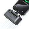 USAMS Powerbank 4500mAh 20W USB-C/Lightning Fast Charge szary