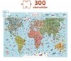 CzuCzu Puzzle odkrywcy - Mapa świata 300 elementów