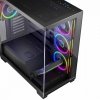 MODECOM Obudowa PC STELLAR 8F ARGB 10 Czarna