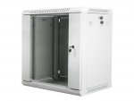 Lanberg Szafa instalacyjna wisząca 19'' 12U 600X450mm szara (drzwi       szklane)