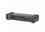 ATEN Przełącznik USB 3.0 4K DP MST KVM 4-portowy CS1924M