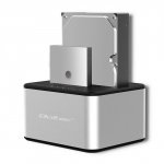 Qoltec Stacja dokująca dysków 2xHDD/SSD | 2.5/3.5 SATA | USB 3.0 |    Klonowanie
