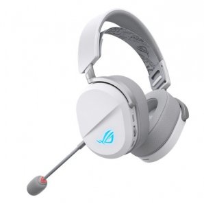 Asus Słuchawki ROG Pelta Wireless 2.4GHz/BT/USB-C Białe