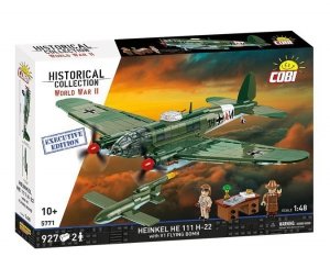 Cobi Klocki Klocki Heinkel HE 111 H-22 with V1 Flying Bomb 927 elementów