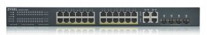 Zyxel Przełącznik GS1920-24HPv2 28Port 24xGb and 4xGb 375W PoE NebulaFlex Cloud