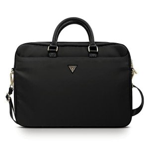 GUESS Torba do notebooka 16 cali GUCB15NTMLBK logo czarna
