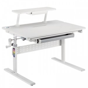 Ergo Office Biurko dla dzieci z regulacją wysokości max 40kg ER-483 Szare