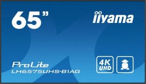 IIYAMA IIYAMA 65'LH6575UHS-B1AG 24/7,IPS,ANDROID.11,4K,500cd/m2,WiFi,3xHDMI,DP,Daisy/Chain,2xUSB,2x10W,RJ45,iiSignage2,Fail