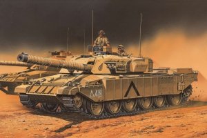 Academy Model plastikowy British Army Challenger Mk.3 1/72