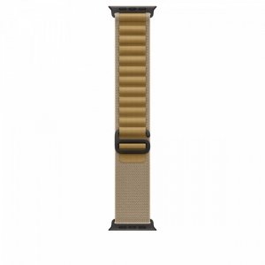 Apple Opaska Alpine w kolorze beżu do koperty 49 mm - rozmiar S - elementy z tytanu w kolorze czarnym