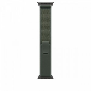Apple Opaska Trail w kolorze zielonym do koperty 49 mm - rozmiar M/L - elementy z tytanu w kolorze czarnym