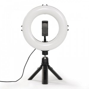 Hama Lampa pierścieniowa z mini statywem smart