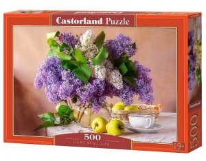 Castor Puzzle 500 elementów Kwiaty bzu w wazonie