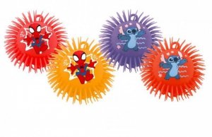 Simba Piłka kudłata Mix Spidey i Stitch, 3 l+