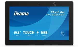 IIYAMA Monitor 16 cali TW1625LASC-B3PNR ANDROID 14,FHD,10PKT,450cd,2x2W,    4xUSB, 1xUSB-C,RJ45, MIC, RK3567, 4/32GB, LED lightb