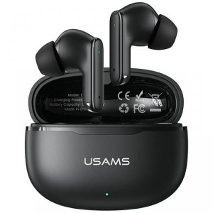 USAMS Słuchawki bluetooth 6.0 E05 TWS czarne