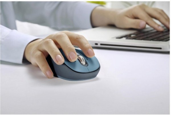 YENKEE Mysz bezprzewodowa Dual Bluetooth+USB2,4Ghz YMS 2010BE GYRO