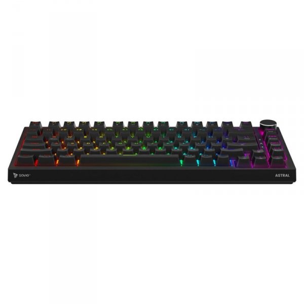 Savio Klawiatura magnetyczna ASTRAL Black OUTEMU White jade RGB