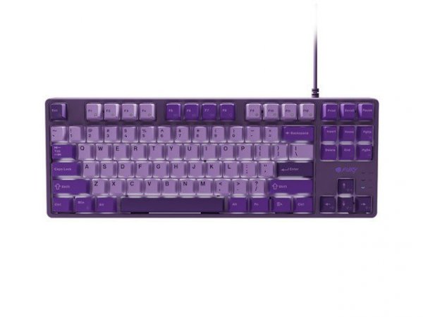Natec Klawiatura Fury Kanabo K2 US fioletowa podświetlenie mechaniczna