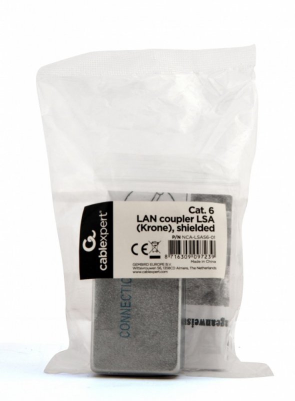 Gembird Złączka sieciowa LAN kat. 6, LSA (Krone), FTP