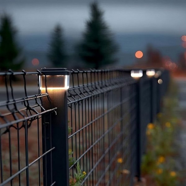 GreenBlue Lampa solarna LED na słupek GB125 WW 60x40mm, 3200K