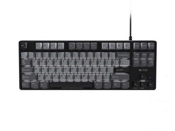Natec Klawiatura Fury Kanabo K2 US czarno-szara, podświetlenie