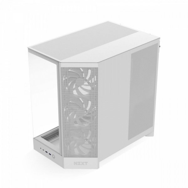 NZXT Obudowa H9 Flow Midi Tower z oknem biała
